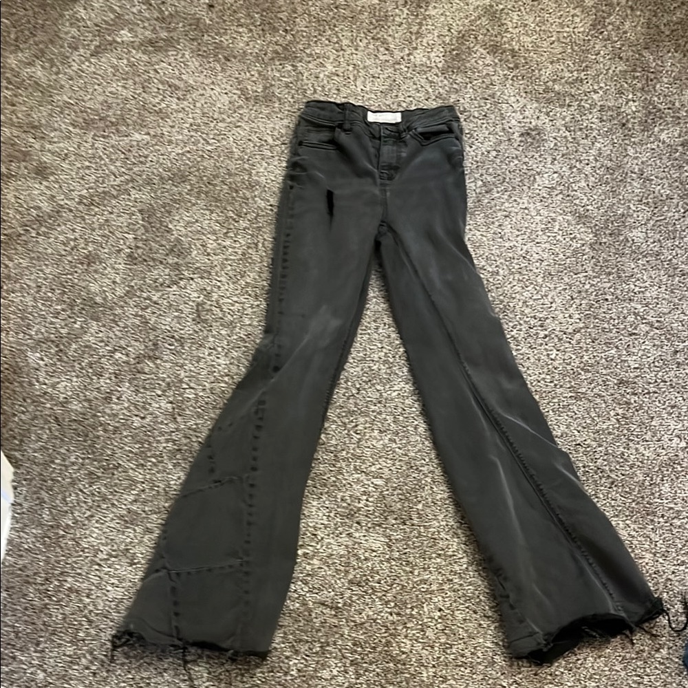 Black Flared Jeans